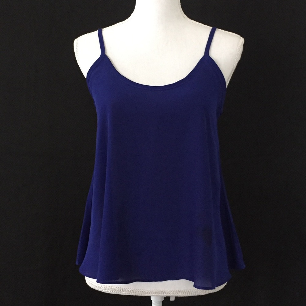 Royal Blue camisole.  NWOT. Sz Small